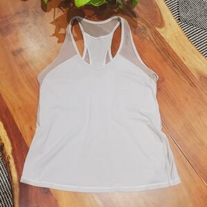 LULULEMON Ace Tank Light Grey Taupe